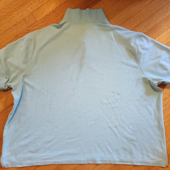 Saddlebred Men’s 4X Big & Tall Perfect Polo Light Green Short Sleeve - Picture 3 of 3